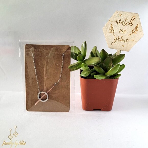 NEW Silver Adjustable Larionyx Boho Minimalist Luxury Necklace - Picture 4 of 5